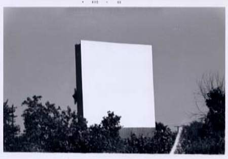 Galaxy Drive-In Theatre - Screen April 1966